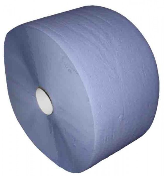 Putzpapier 36x36cm 1000 Blatt 2fach blau