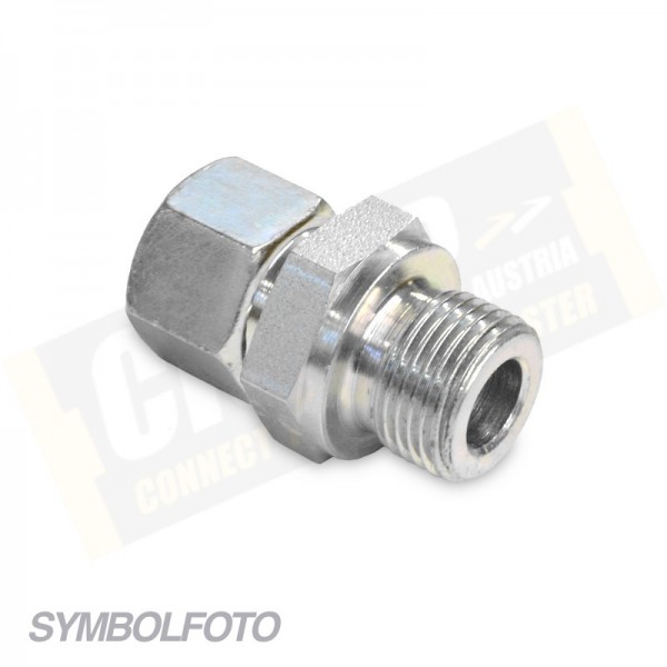 Adapter metrisch S AG x Rohrgewinde AG