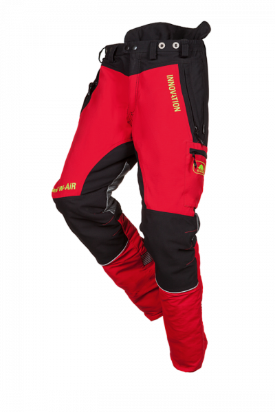 SIP Protection Forest W-AIR Schnittschutzhose Kl. 1 rot/schwarz