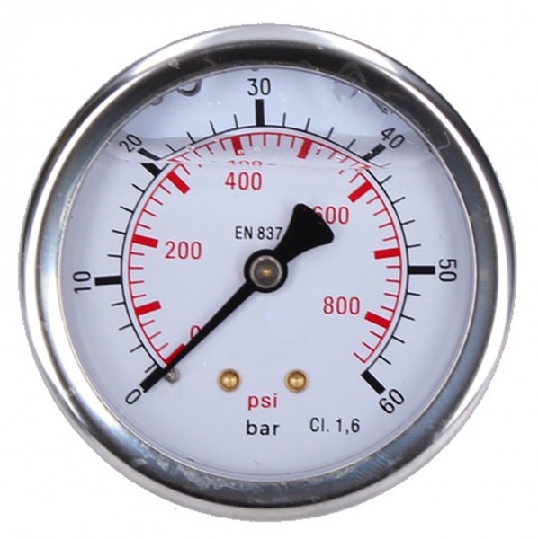 Manometer Anschluß hinten G1/4"