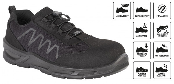 Sicherheitsschuh AIR-X Total Black S3