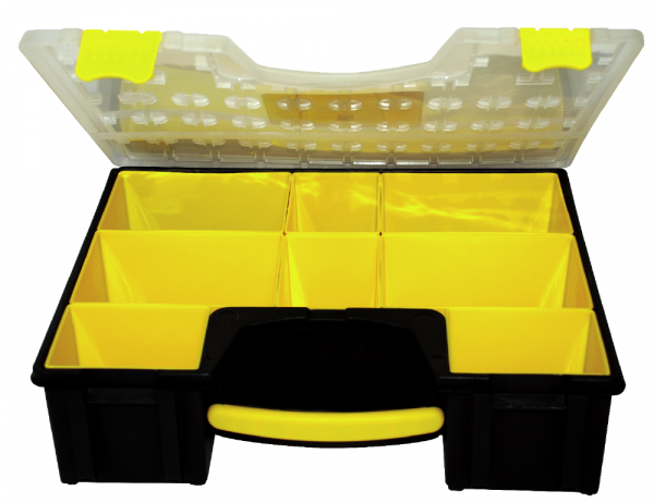 Sortimentkassette mit Griff/8 Boxen
