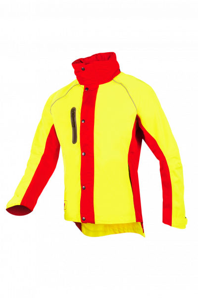 SIP Protection Regenjacke Keiu gelb/rot