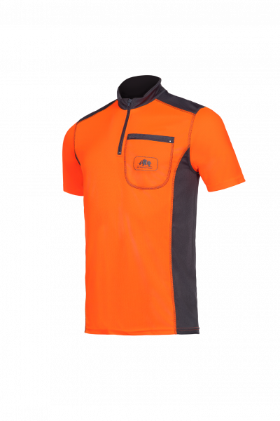 SIP Protection Funktionsshirt Kurzarm orange/grau