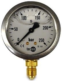 Manometer Anschluß unten G1/4"