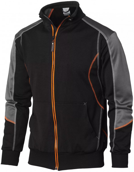 Wexman Functional Sweater schwarz/grau/orange