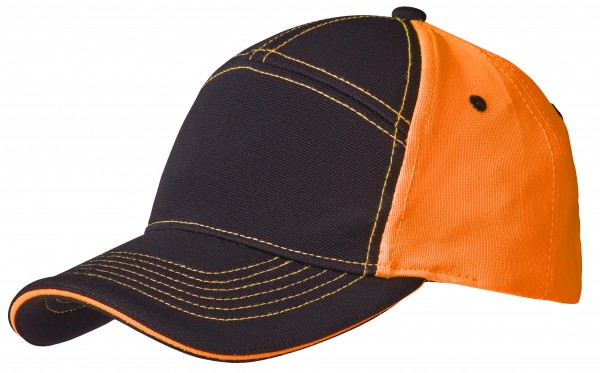Wexman Kappe Kontrast orange/schwarz