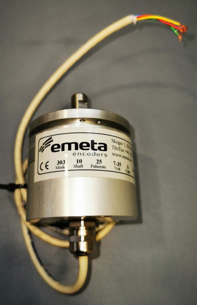 Längenmessgeber Ponsse 25 ppr Welle 10 mm rep.