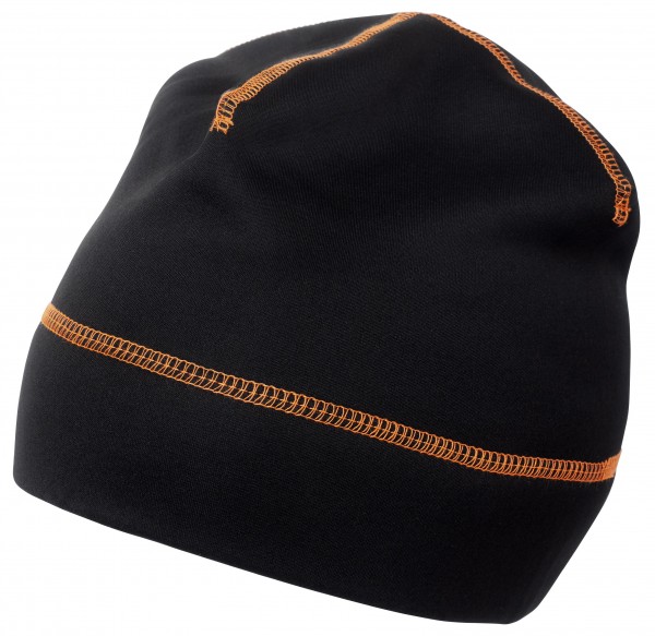 Wexman Comfort Stretch Mütze orange/schwarz