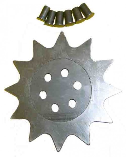 Ersatzstern IGGESUND .404" 2,0 KIT 5 Stk inkl. Nieten